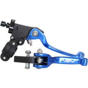 Kytkin ja jarrukahva sininen